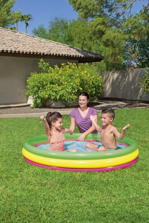 Basen Dmuchany Tęcza 152 cm x 30 cm Bestway 51103 Bestway Basen Dmuchany Tęcza 152 cm x 30 cm Bestway 51103 Bestway