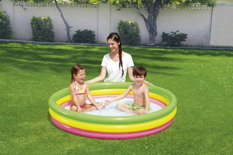 Basen Dmuchany Tęcza 152 cm x 30 cm Bestway 51103 Bestway Basen Dmuchany Tęcza 152 cm x 30 cm Bestway 51103 Bestway