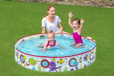 Basen Ogrodowy Dla Dzieci 152 cm x 25 cm Bestway 55029 Bestway Basen Ogrodowy Dla Dzieci 152 cm x 25 cm Bestway 55029 Bestway