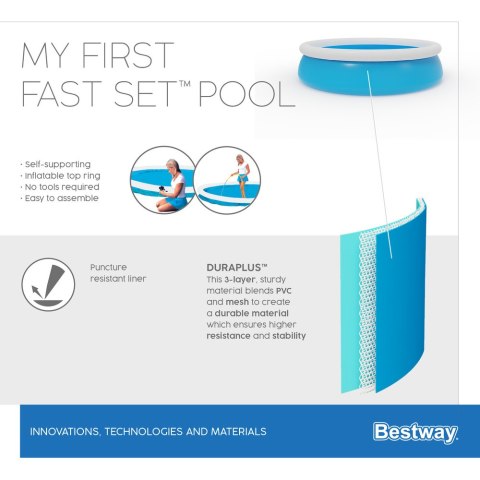 Basen Ogrodowy Dla Dzieci 152 cm x 38 cm Bestway 57241 Bestway Basen Ogrodowy Dla Dzieci 152 cm x 38 cm Bestway 57241 Bestway
