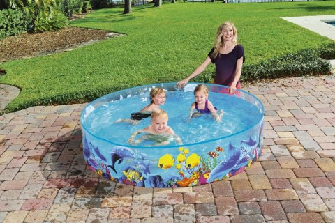 Basen Ogrodowy Dla Dzieci 244 cm x 46 cm Bestway 55031 Bestway Basen Ogrodowy Dla Dzieci 244 cm x 46 cm Bestway 55031 Bestway