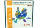 Drewniana Gra Dinosaur Balance Game Dinozaury Zręcznościowa LEAN Toys