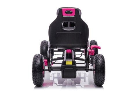 Gokart Na Pedały G18 Różowy LEAN CARS Gokart Na Pedały G18 Różowy LEAN CARS