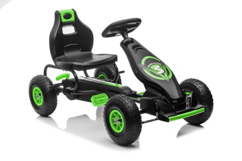 Gokart na pedały G18 Zielony LEAN CARS Gokart na pedały G18 Zielony LEAN CARS