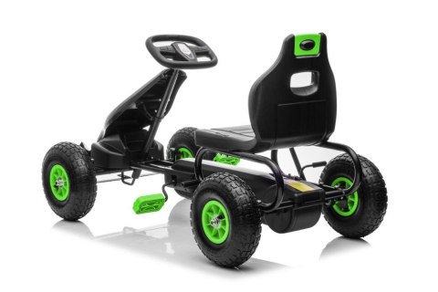 Gokart na pedały G18 Zielony LEAN CARS Gokart na pedały G18 Zielony LEAN CARS