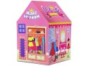 Namiot Księżniczki dla Dzieci Salon Piękności Różowy Akcesoria Korona LEAN Toys