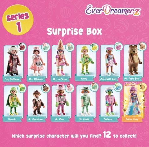 Playmobil EverDreamerz Pudełko niespodzianka z figurką 70389 Surprise Box Seria 1 LEAN Toys Playmobil EverDreamerz Pudełko niespodzianka z figurką 70389 Surprise Box Seria 1 LEAN Toys
