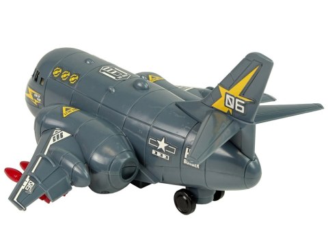 Samolot Transportowy Bombowiec Światła Dźwięk LEAN Toys Samolot Transportowy Bombowiec Światła Dźwięk LEAN Toys
