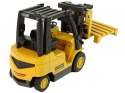Zdalnie Sterowany Wózek Widłowy Obrót 360 stopni Żółty Pilot LEAN Toys