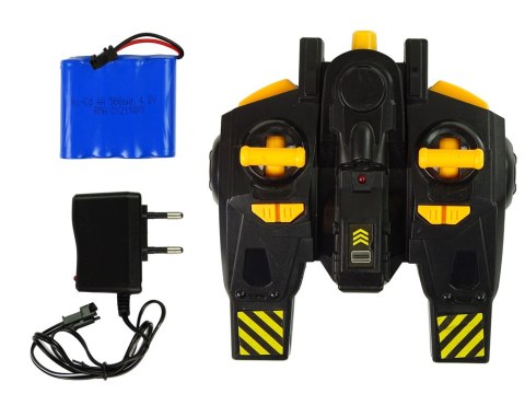 Zdalnie Sterowany Wózek Widłowy Obrót 360 stopni Żółty Pilot LEAN Toys Zdalnie Sterowany Wózek Widłowy Obrót 360 stopni Żółty Pilot LEAN Toys