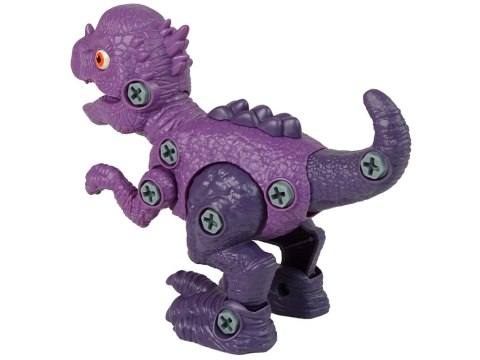 Zestaw Dinozaur Stygimoloch z Jajkiem DIY Śrubokręt Fioletowy LEAN Toys Zestaw Dinozaur Stygimoloch z Jajkiem DIY Śrubokręt Fioletowy LEAN Toys