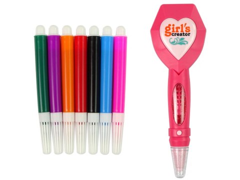 Zestaw Do Robienia Tatuaży Długopis Elektroniczny Pisak Szablony LEAN Toys Zestaw Do Robienia Tatuaży Długopis Elektroniczny Pisak Szablony LEAN Toys