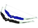 Zestaw Strzelecki Łuk Tarcza na Stojaku 134 cm Kołczan Pistolety LEAN Toys