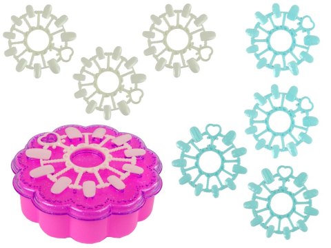 Zestaw do Malowania Paznokci Lakiery Pisaki Kolorowe Naklejki LEAN Toys Zestaw do Malowania Paznokci Lakiery Pisaki Kolorowe Naklejki LEAN Toys