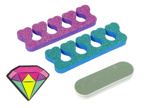Zestaw do Malowania Paznokci Lakiery Pisaki Kolorowe Naklejki LEAN Toys Zestaw do Malowania Paznokci Lakiery Pisaki Kolorowe Naklejki LEAN Toys