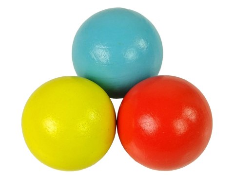 Zjeżdżalnia Piłeczek Żyrafa Drewniana Koraliki LEAN Toys Zjeżdżalnia Piłeczek Żyrafa Drewniana Koraliki LEAN Toys