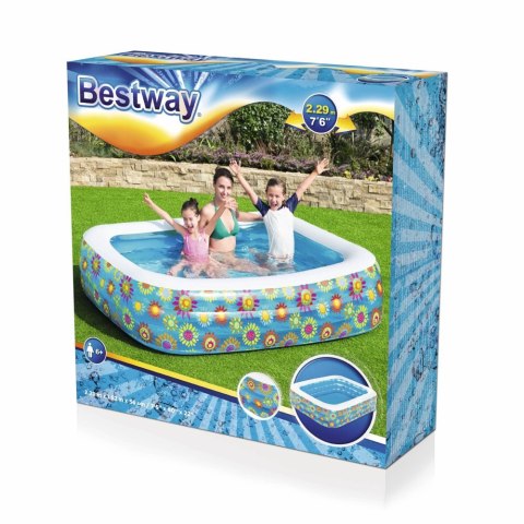 Basen Dmuchany Kwiaty 229 x 152 x 56 cm Bestway 54120 Bestway Basen Dmuchany Kwiaty 229 x 152 x 56 cm Bestway 54120 Bestway