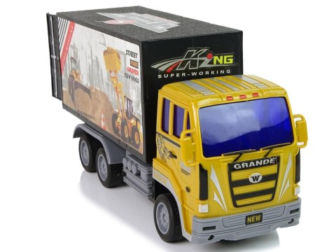 Ciężarówka Budowlana Zdalnie Sterowana 1:24 Żółta LEAN Toys Ciężarówka Budowlana Zdalnie Sterowana 1:24 Żółta LEAN Toys