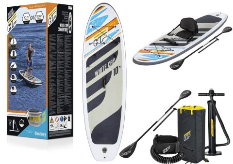 Deska Sup Hydro-Force 305 x 84 x 12 cm White Cap Bestway 65341 Bestway Deska Sup Hydro-Force 305 x 84 x 12 cm White Cap Bestway 65341 Bestway