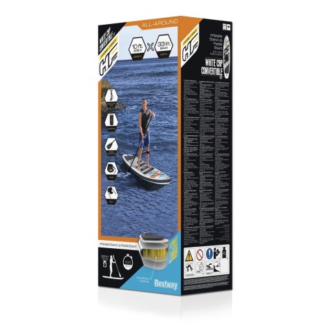 Deska Sup Hydro-Force 305 x 84 x 12 cm White Cap Bestway 65341 Bestway Deska Sup Hydro-Force 305 x 84 x 12 cm White Cap Bestway 65341 Bestway