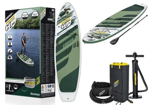 Deska Sup Hydro-Force Zielona 310 x 86 x 15 cm Bestway 65308 Bestway Deska Sup Hydro-Force Zielona 310 x 86 x 15 cm Bestway 65308 Bestway