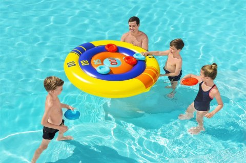 Dmuchana Gra Basenowa Zręcznościowa Tarcza, Frisbee 140 cm Bestway 52566 Bestway Dmuchana Gra Basenowa Zręcznościowa Tarcza, Frisbee 140 cm Bestway 52566 Bestway
