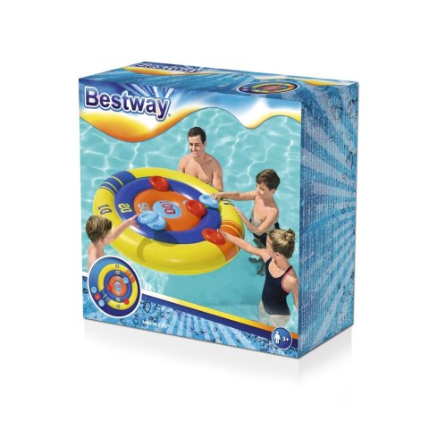 Dmuchana Gra Basenowa Zręcznościowa Tarcza, Frisbee 140 cm Bestway 52566 Bestway Dmuchana Gra Basenowa Zręcznościowa Tarcza, Frisbee 140 cm Bestway 52566 Bestway