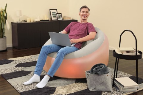 Dmuchany Fotel Podświetlany 102 x 97 x 71 cm Bestway 75086 Bestway Dmuchany Fotel Podświetlany 102 x 97 x 71 cm Bestway 75086 Bestway
