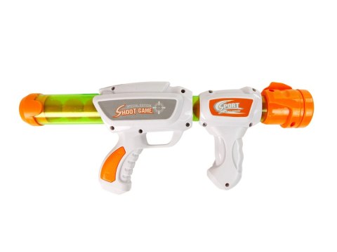 Gra Celność Pistolet Kulki Piankowe Plansza Dinozaury LEAN Toys Gra Celność Pistolet Kulki Piankowe Plansza Dinozaury LEAN Toys