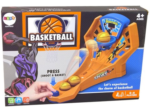 Gra Zręcznościowa Koszykówka Wyrzutnia Piłki LEAN Toys Gra Zręcznościowa Koszykówka Wyrzutnia Piłki LEAN Toys