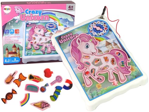 Gra Zręcznościowa Szalony Jednorożec Plansza LEAN Toys Gra Zręcznościowa Szalony Jednorożec Plansza LEAN Toys