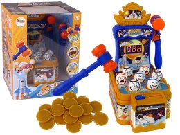 Gra Zręcznościowa Uderz Młotkiem Kosmos Planety Dźwięk LEAN Toys