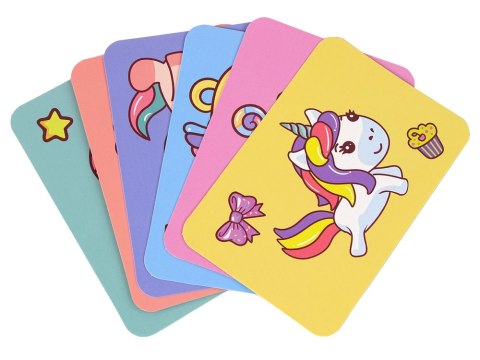 Magnetyczna Układanka Książka Jednorożce Puzzle Karty LEAN Toys Magnetyczna Układanka Książka Jednorożce Puzzle Karty LEAN Toys