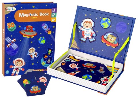 Magnetyczna Układanka Książka Kosmos Gwiazdy LEAN Toys Magnetyczna Układanka Książka Kosmos Gwiazdy LEAN Toys