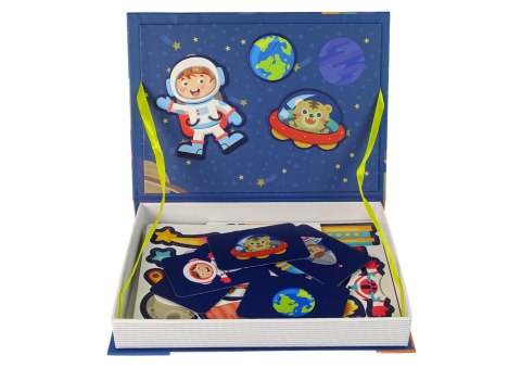 Magnetyczna Układanka Książka Kosmos Gwiazdy LEAN Toys Magnetyczna Układanka Książka Kosmos Gwiazdy LEAN Toys