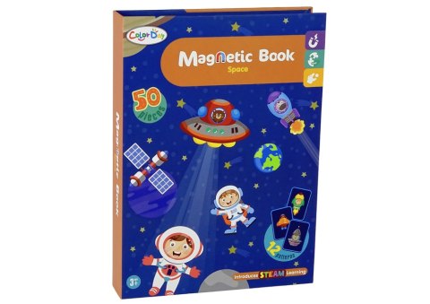 Magnetyczna Układanka Książka Kosmos Gwiazdy LEAN Toys Magnetyczna Układanka Książka Kosmos Gwiazdy LEAN Toys