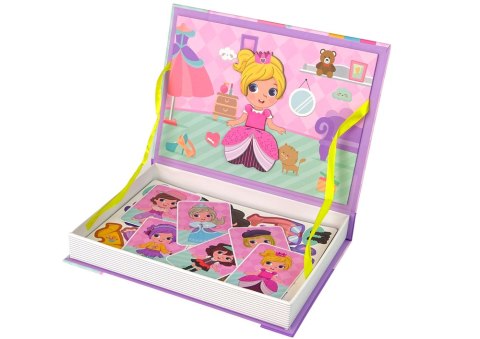 Magnetyczna Układanka Książka Przebieralnia Kostiumy LEAN Toys Magnetyczna Układanka Książka Przebieralnia Kostiumy LEAN Toys