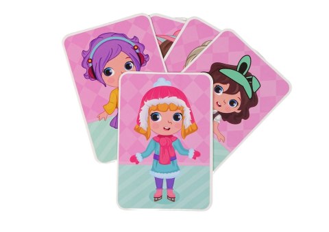 Magnetyczna Układanka Książka Przebieralnia Kostiumy LEAN Toys Magnetyczna Układanka Książka Przebieralnia Kostiumy LEAN Toys