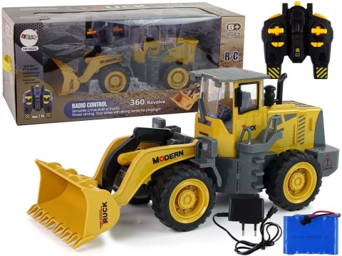 Ogromna Koparka Ładowarka R/C LED Zdalnie Sterowana Akumulator LEAN Toys Ogromna Koparka Ładowarka R/C LED Zdalnie Sterowana Akumulator LEAN Toys