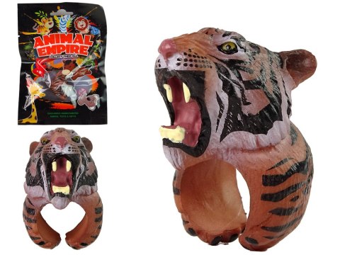 Pierścień na Rękę Zwierzęta Tygrys Bengalski LEAN TOYS Pierścień na Rękę Zwierzęta Tygrys Bengalski LEAN TOYS