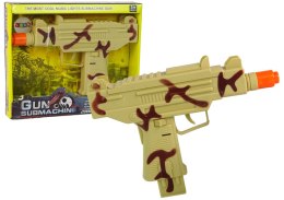 Pistolet Wojskowy Moro Dla Dzieci Wibracje Dźwięk LEAN Toys