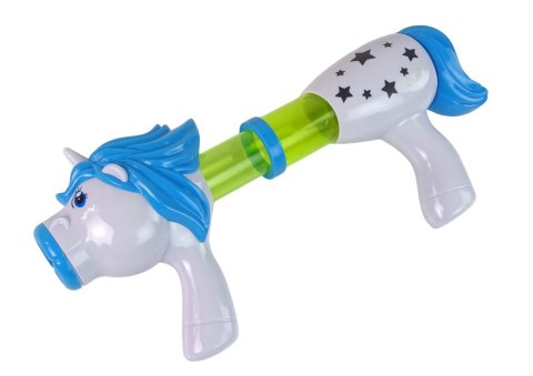 Pistolet Wyrzutnia na Miękkie Kulki Jednorożec Niebieski Różowy LEAN Toys Pistolet Wyrzutnia na Miękkie Kulki Jednorożec Niebieski Różowy LEAN Toys