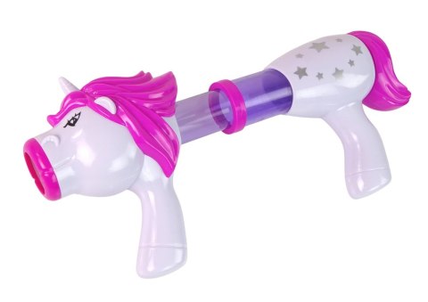 Pistolet Wyrzutnia na Miękkie Kulki Jednorożec Niebieski Różowy LEAN Toys Pistolet Wyrzutnia na Miękkie Kulki Jednorożec Niebieski Różowy LEAN Toys