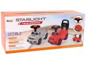 Samochód Jeździk QX-5500- 2 Klakson Oparcie Biały LEAN CARS