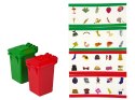 Śmieciarka Napęd Frykcyjnym Efekty Dźwiękowe Pomarańczowa 1:16 Segregowanie LEAN Toys