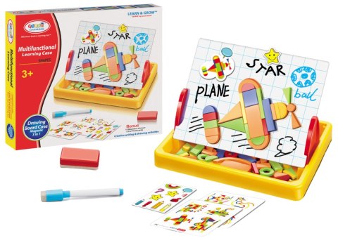 Tablica Magnetyczna Do Rysowania Figury Geometryczne Magnesy LEAN Toys Tablica Magnetyczna Do Rysowania Figury Geometryczne Magnesy LEAN Toys