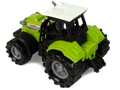 Traktor z Przyczepka Bale Siana Dźwięk Zielony LEAN Toys Traktor z Przyczepka Bale Siana Dźwięk Zielony LEAN Toys