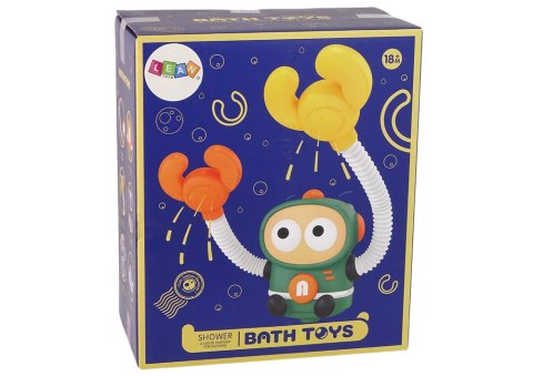Zabawka Do Wody Do Kąpieli Krab Kosmonauta na Baterie Prysznic LEAN Toys Zabawka Do Wody Do Kąpieli Krab Kosmonauta na Baterie Prysznic LEAN Toys