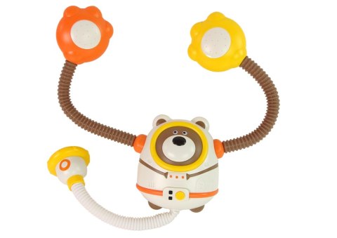 Zabawka Do Wody Do Kąpieli Miś Kosmonauta na baterie Prysznic LEAN Toys Zabawka Do Wody Do Kąpieli Miś Kosmonauta na baterie Prysznic LEAN Toys