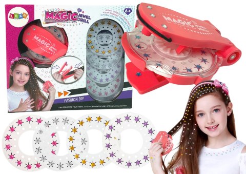 Zestaw Biżuteria Ozdoby Do Włosów Diamenciki Aplikator LEAN Toys Zestaw Biżuteria Ozdoby Do Włosów Diamenciki Aplikator LEAN Toys